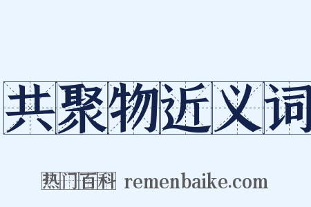 共聚物近义词是什么意思的图片
